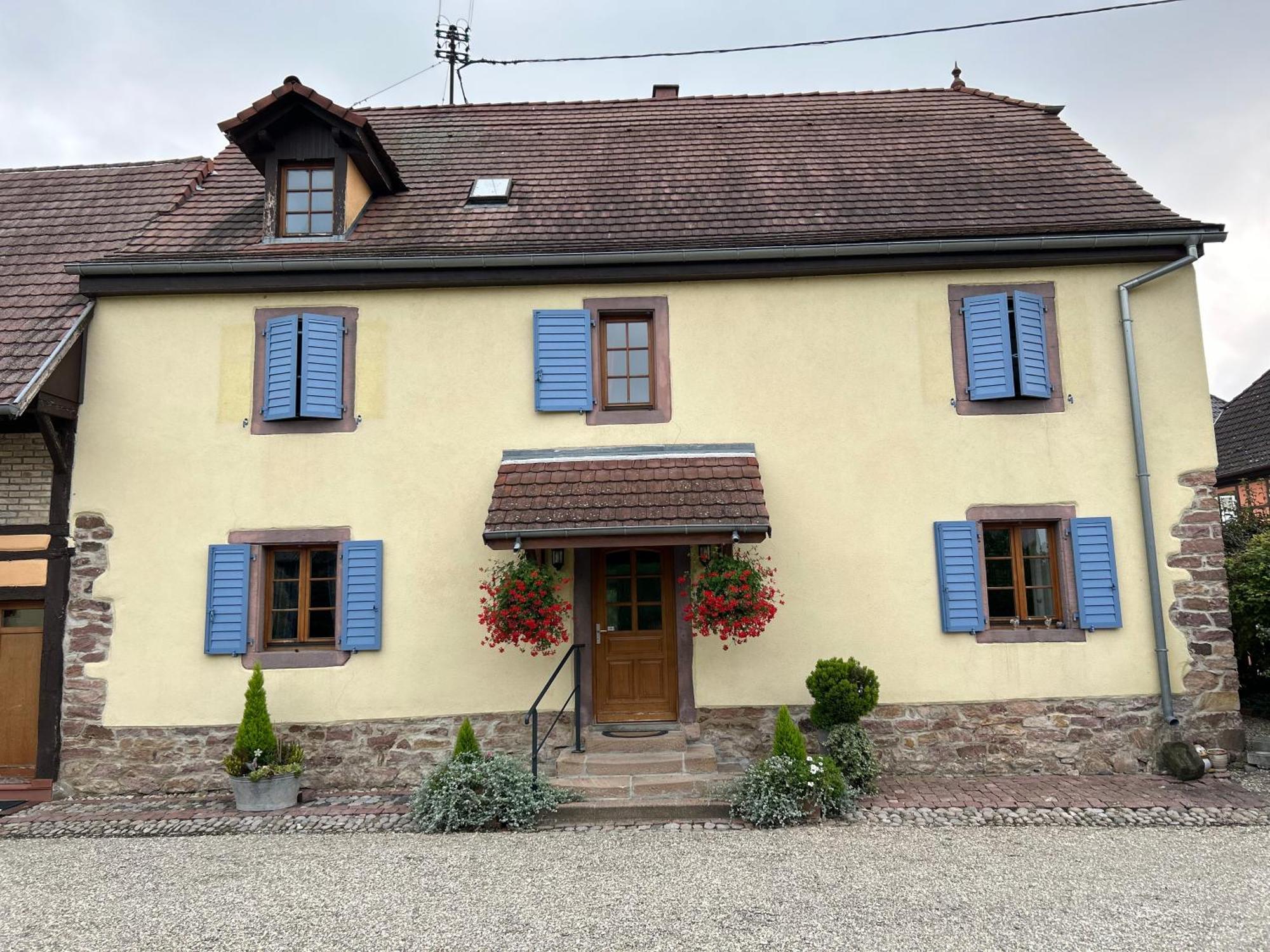 Gite La Maison De Jules Muntzenheim Buitenkant foto